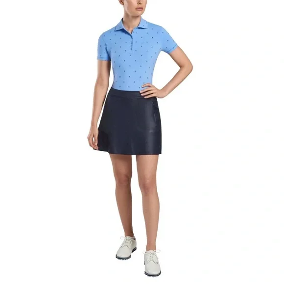 G/FORE Skull & T’s Killer Polo Women’s Large Performance Stretch Wicking Golf - Picture 2 of 13